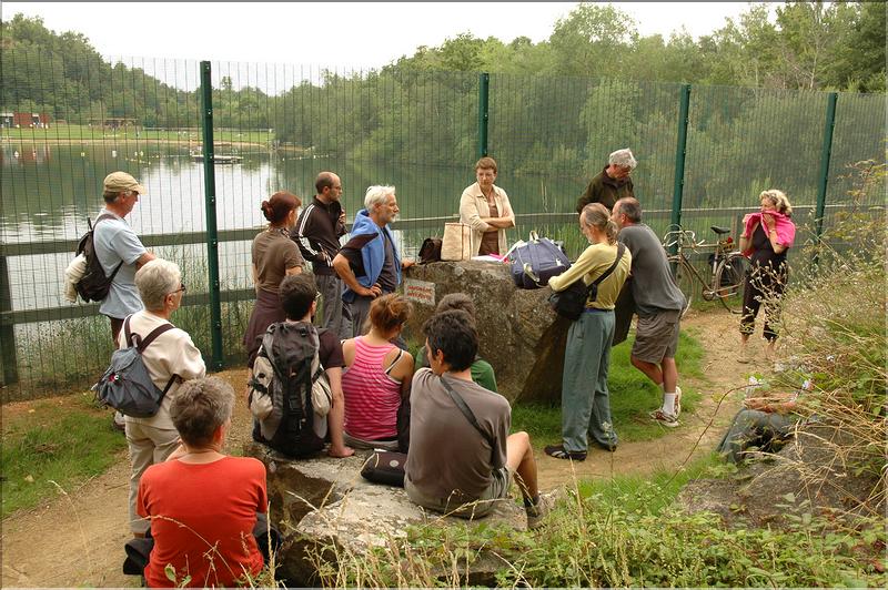 carriere reamenagee en site de baignade-La Rochebalue ancienne